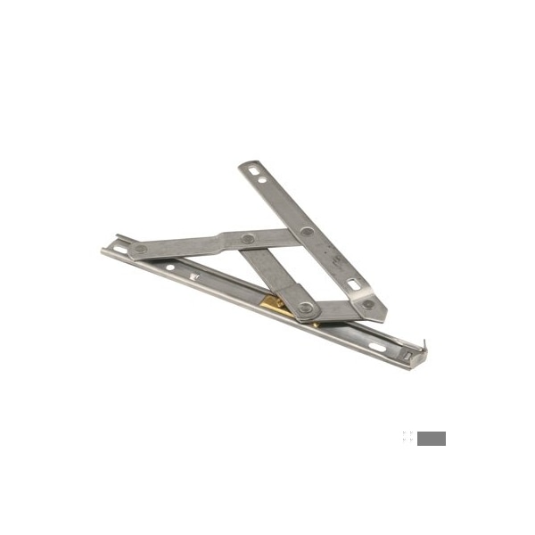 Prime-Line 8 in., Stainless Steel, 4-Bar Hinge Casement or Projecting Window (1 Pair) H 3626 - main